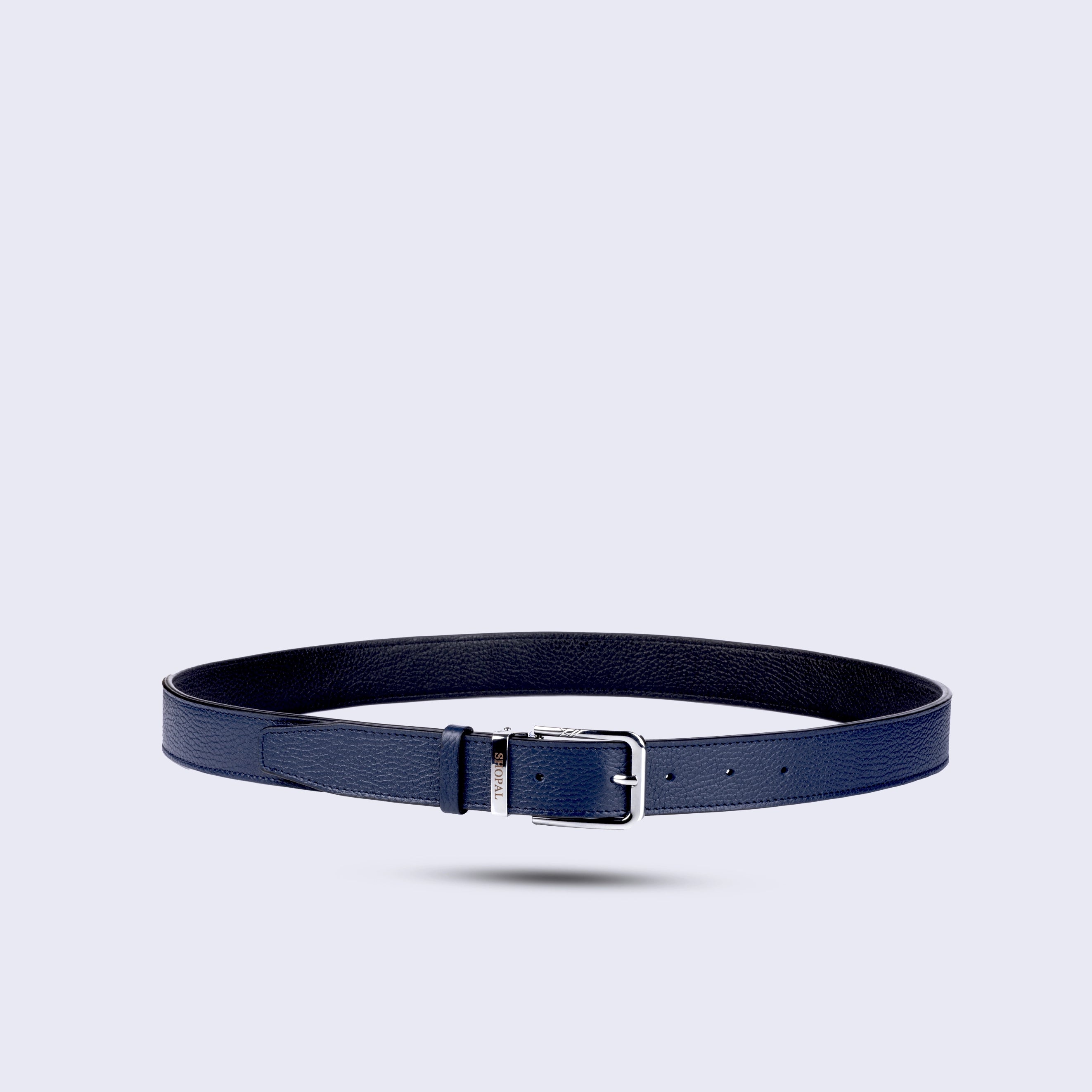 Ceinture en cuir homme Noir
