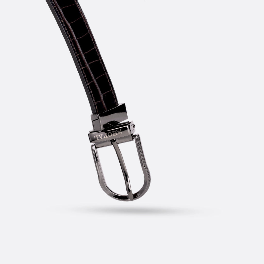 Coffret portefeuille - ceinture en cuir