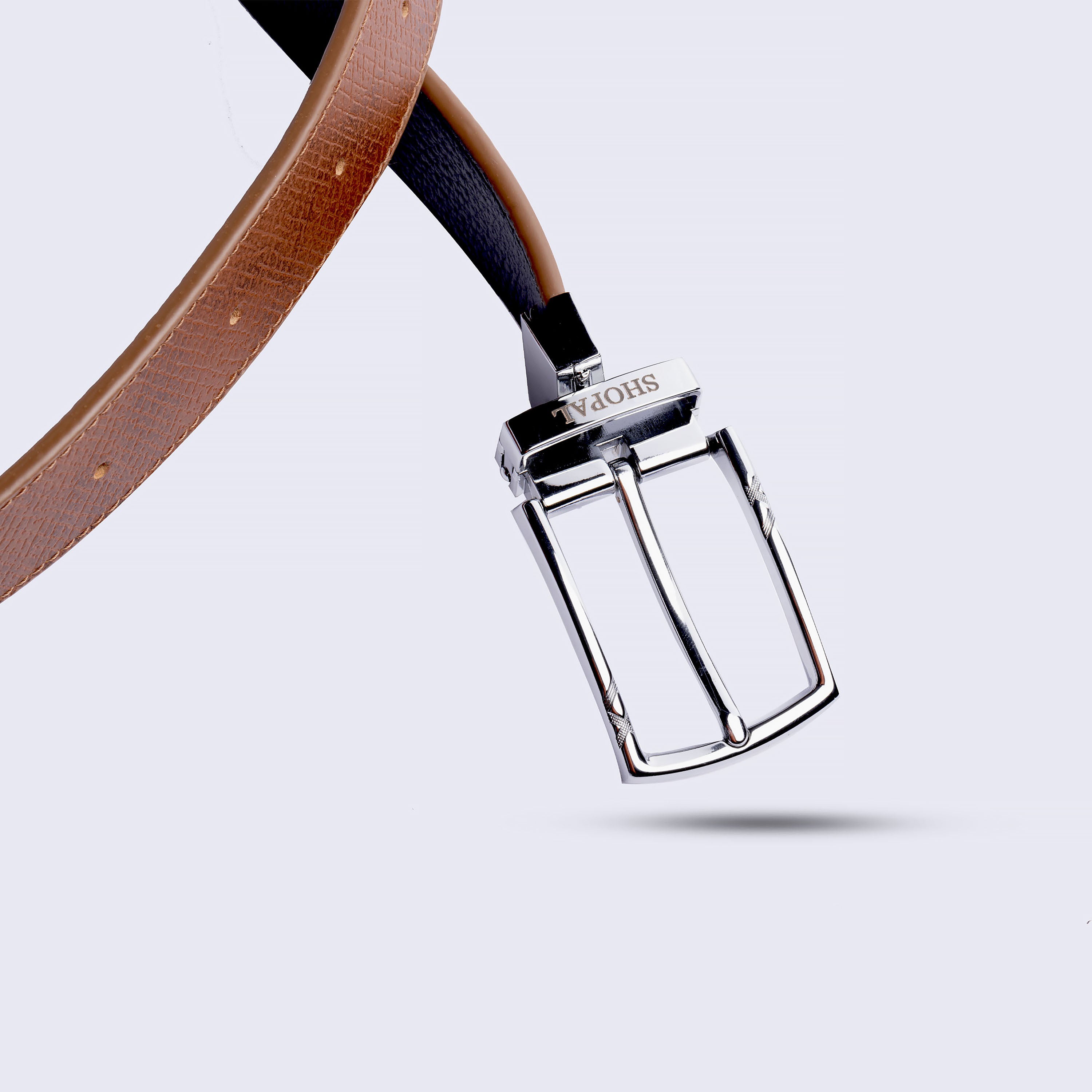 Coffret portefeuille - ceinture - porte clé en cuir