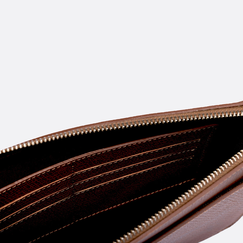 Sac compact en cuir