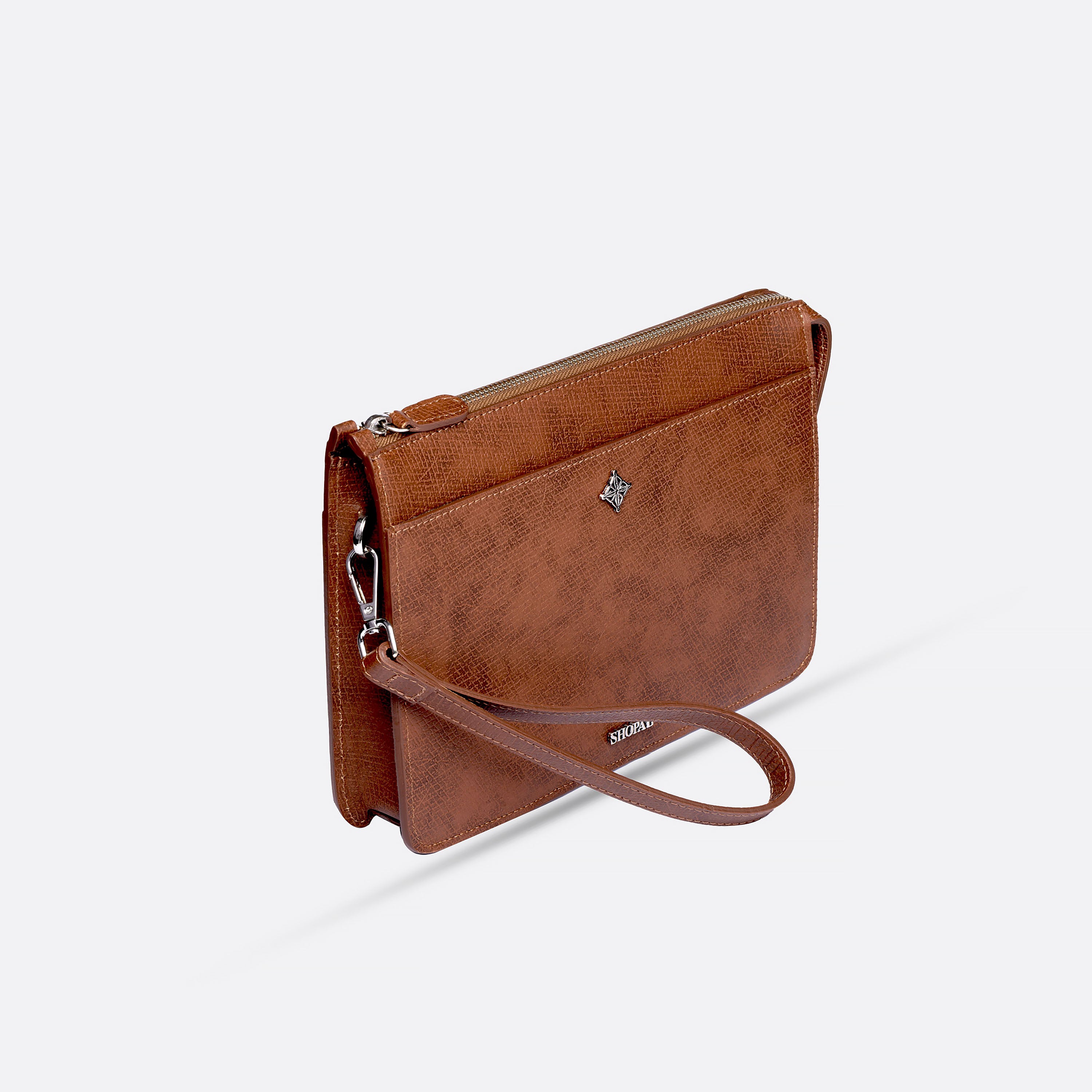 Sac compact en cuir