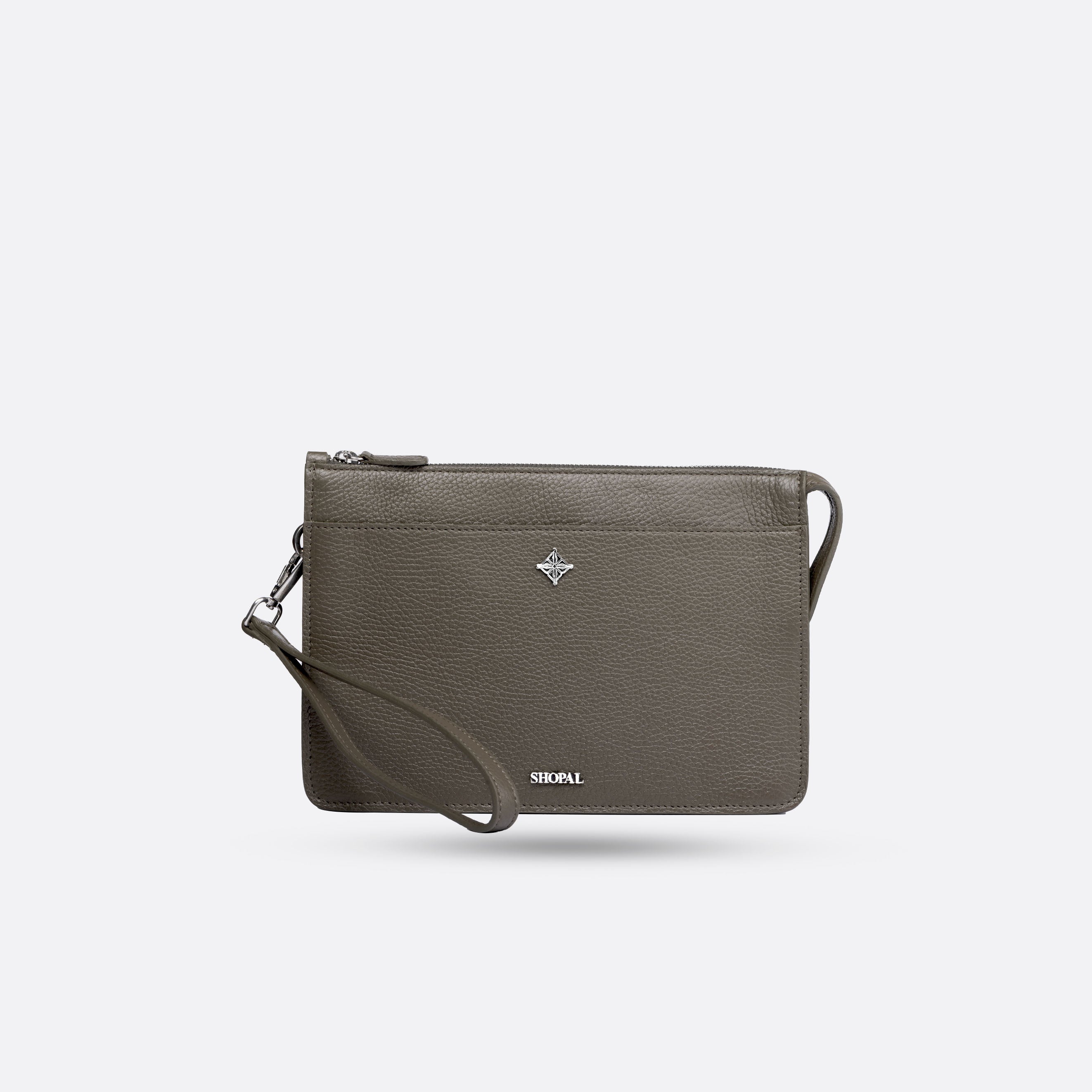 Sac compact en cuir