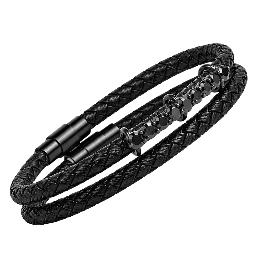 Bracelet Novem noir, Shopal
